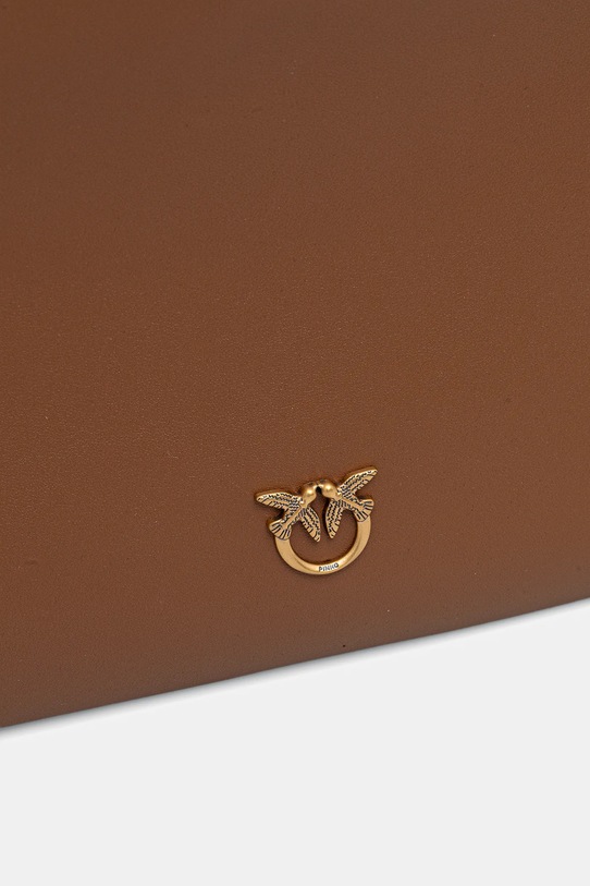 Pinko torebka skórzana 105161.A0QO brązowy