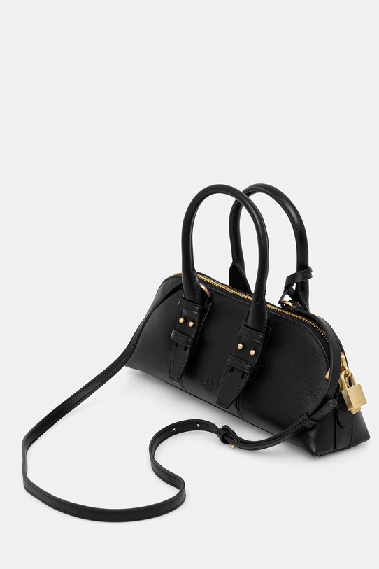 Akcesoria Pinko torebka skórzana 105334.A0QO czarny