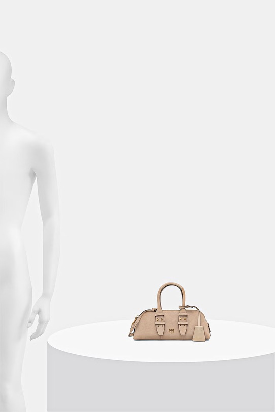 Pinko torebka zamszowa Horizontal 105334.A2JH