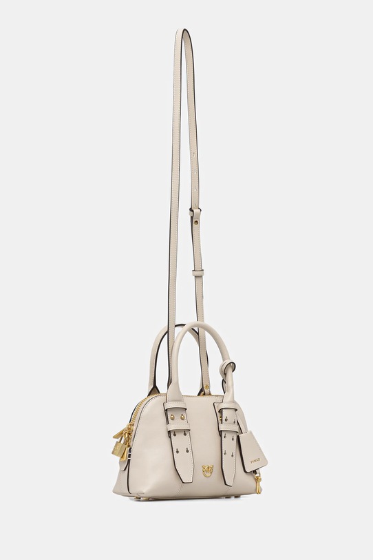 Pinko poșetă de piele 105333.A0QO bej AW25