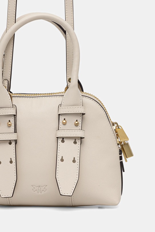 Accesorii Pinko poșetă de piele 105333.A0QO bej