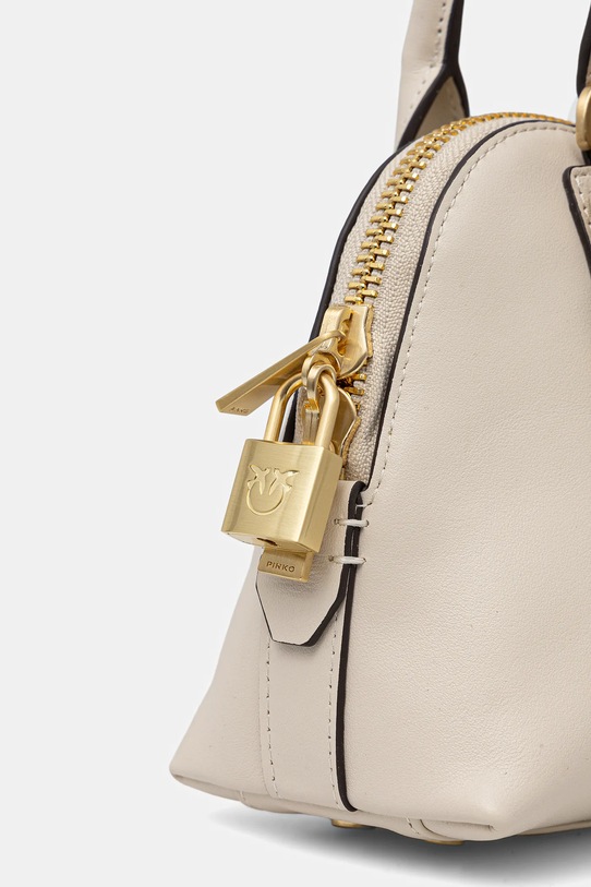 Pinko torebka skórzana beżowy 105333.A0QO