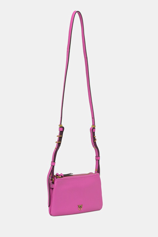 Pinko torebka skórzana 105359.A0QO różowy AW25
