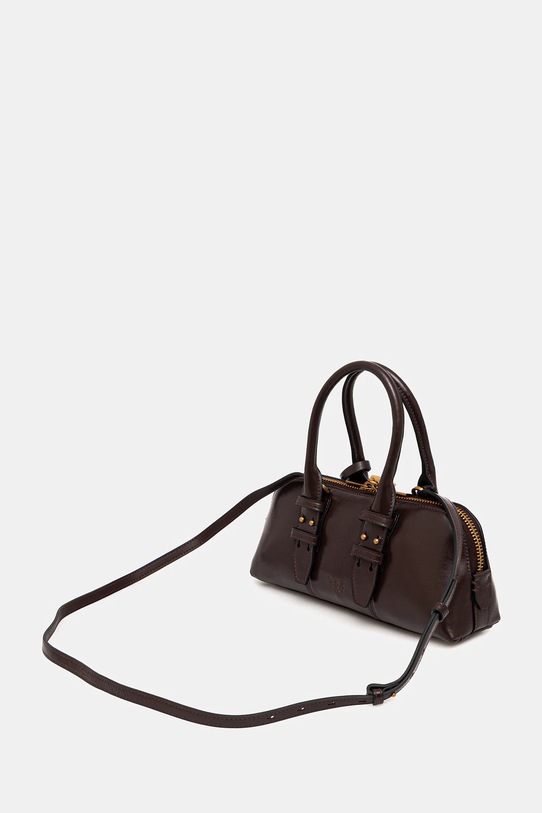 Αξεσουάρ Δερμάτινη τσάντα Pinko Horizontal 105334.A2VW μπορντό