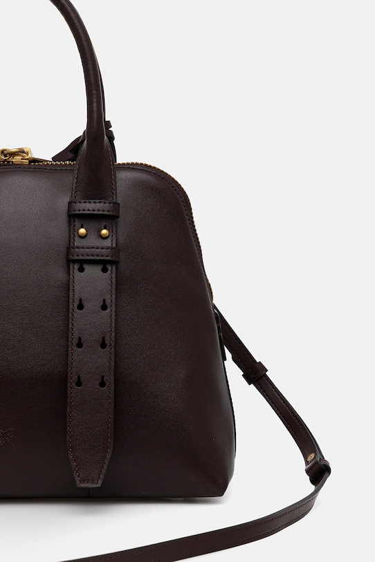 Δερμάτινη τσάντα Pinko μπορντό 105906.A0QO