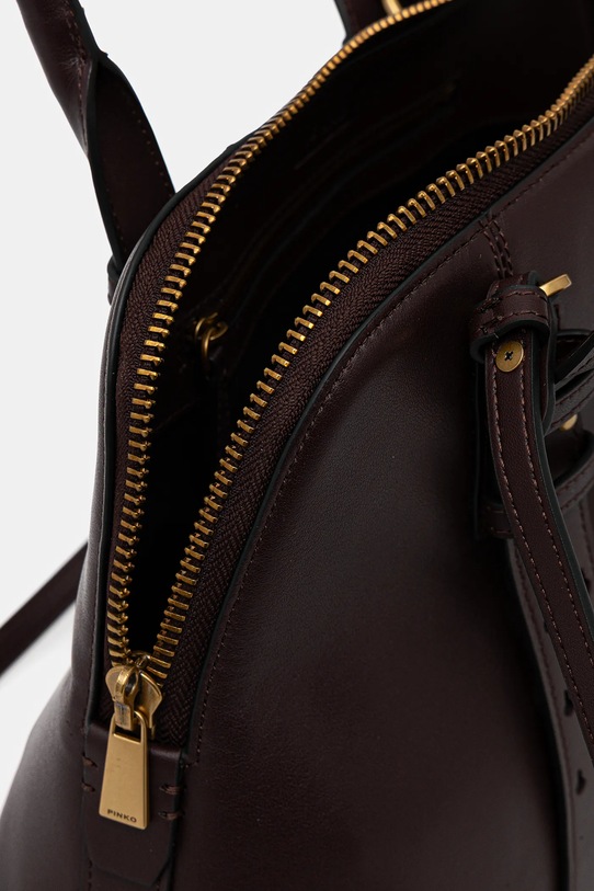 Δερμάτινη τσάντα Pinko 105906.A0QO μπορντό