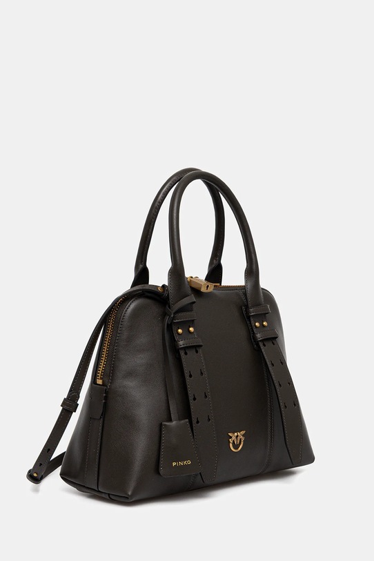 Pinko torebka skórzana 105906.A0QO zielony AW25