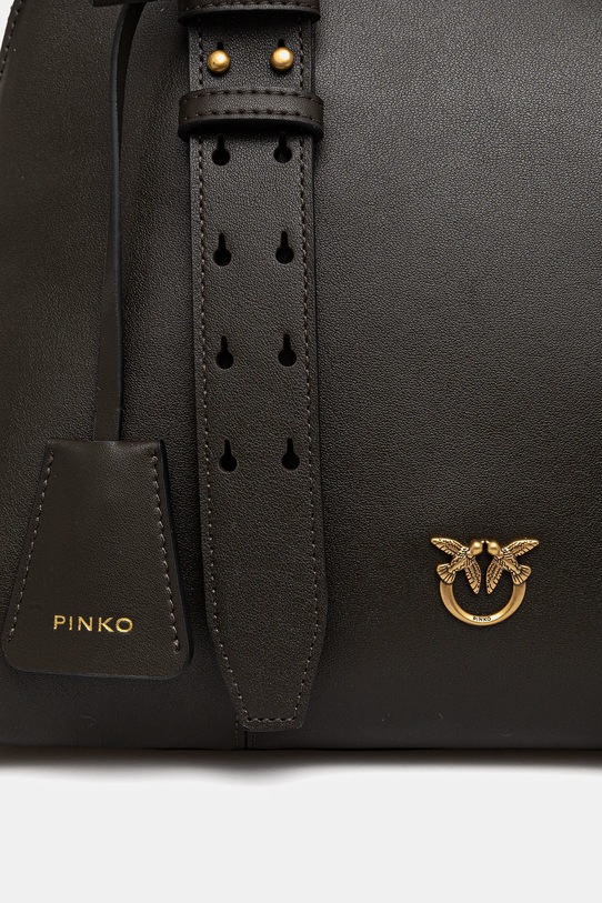 Akcesoria Pinko torebka skórzana 105906.A0QO zielony