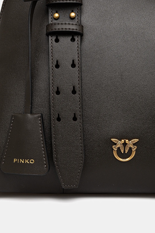 Akcesoria Pinko torebka skórzana 105906.A0QO zielony