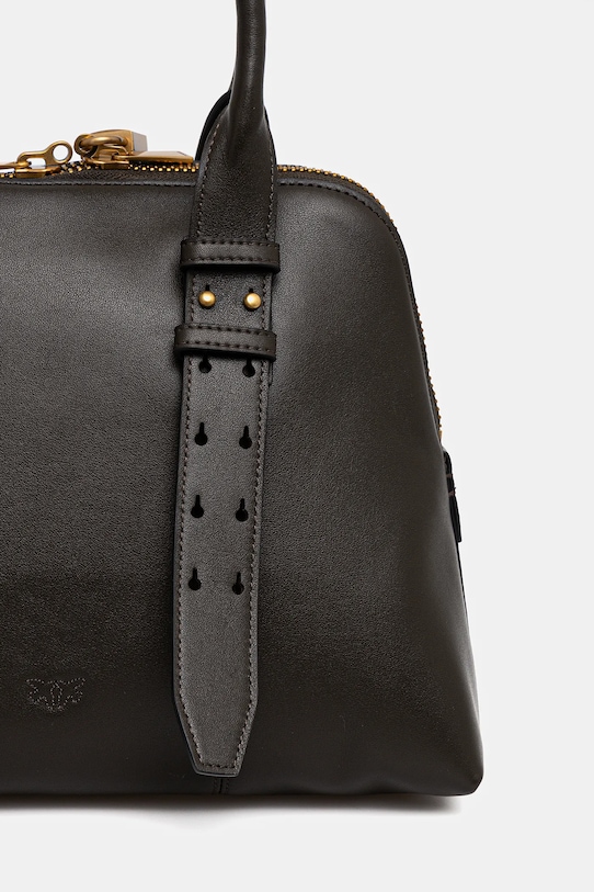 Pinko torebka skórzana 105906.A0QO zielony