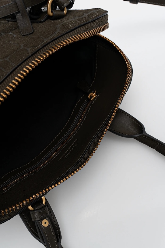 Pinko torebka zamszowa 105906.A2YW zielony