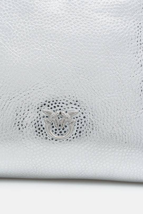 Pinko torebka skórzana srebrny 105908.A2WD