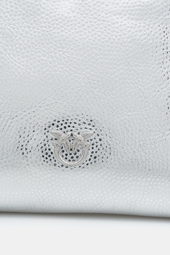 Pinko torebka skórzana srebrny 105908.A2WD