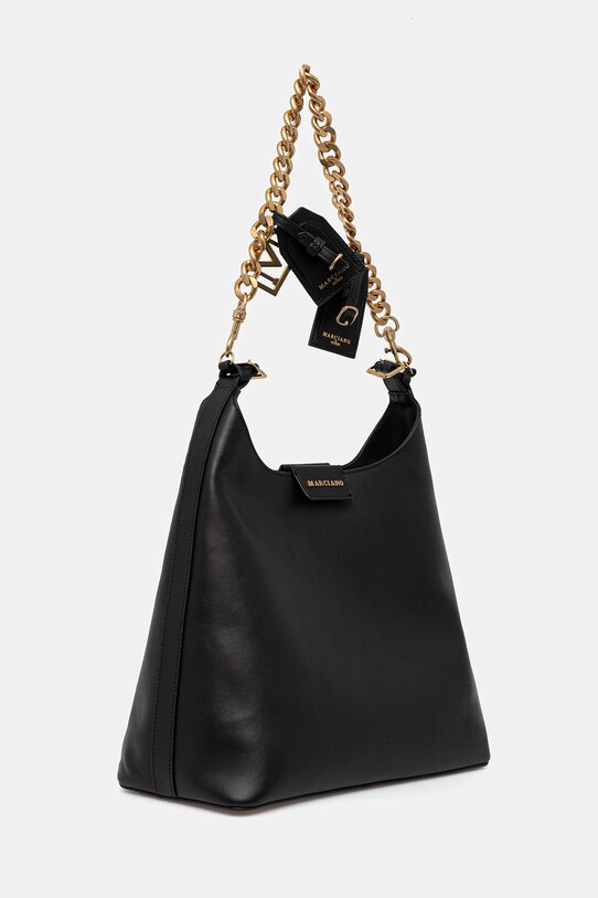 Marciano Guess torebka skórzana 5YGZ05.7330A czarny AW25