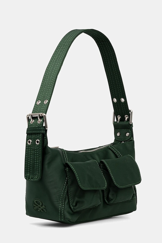 United Colors of Benetton poșetă 6N1YDY088 verde AW25