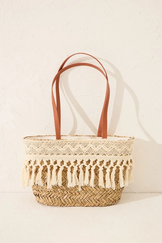 women'secret torebka bez paska beżowy 3069514