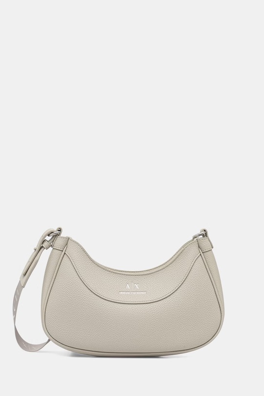 Armani Exchange Crossbody torba za žene od imitacije kože zelena 942883.CC783.