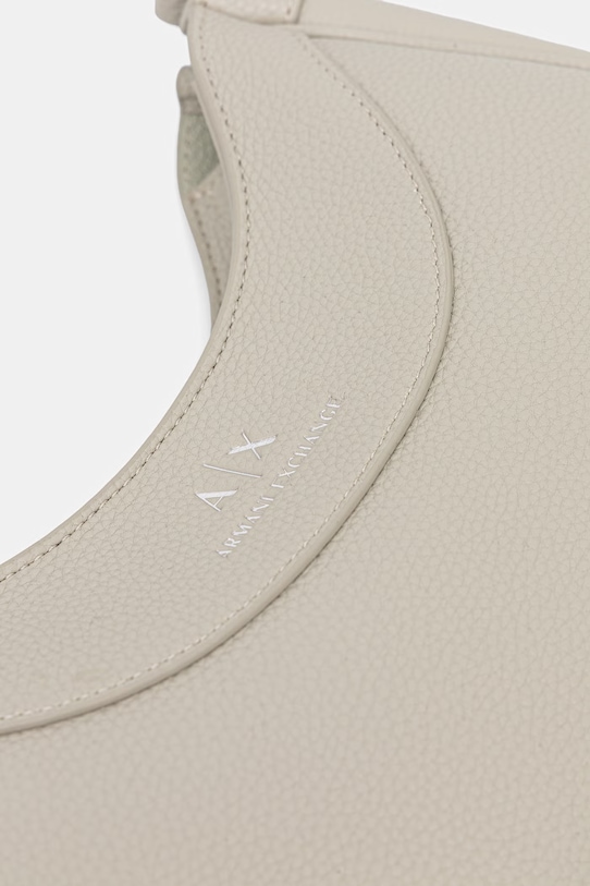 Armani Exchange Crossbody torba za žene od imitacije kože zelena 942883.CC783.