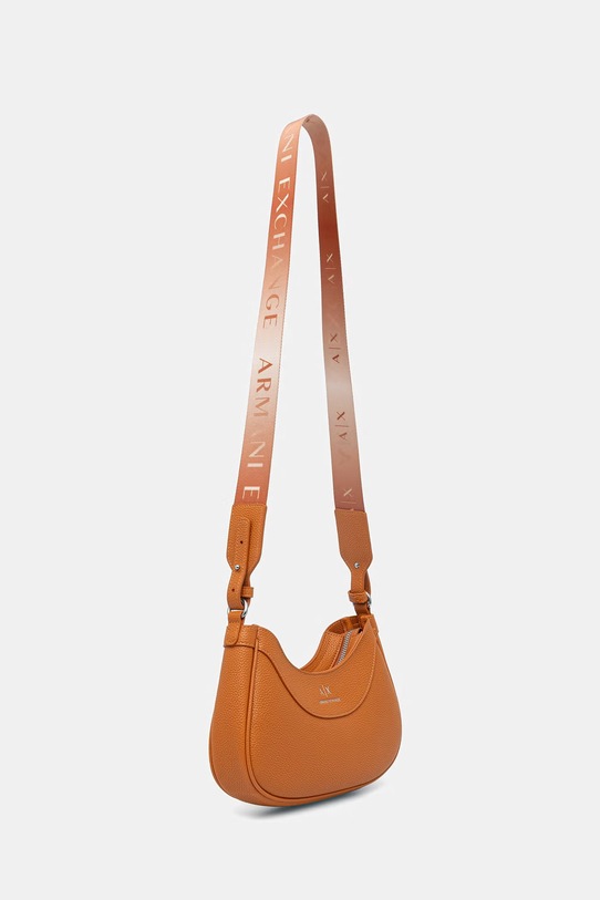 Armani Exchange torebka crossbody damska z imitacji skóry 942883.CC783. pomarańczowy SS26