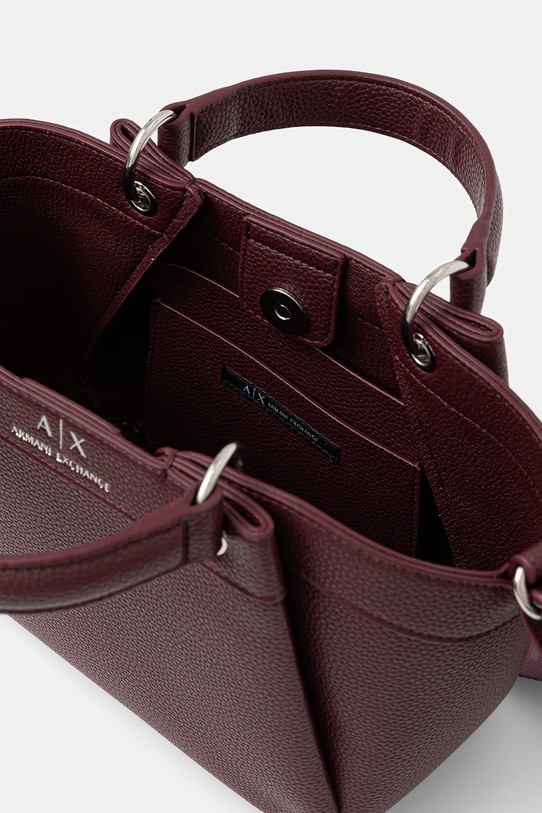 Armani Exchange poșetă burgundia 942927.CC783.