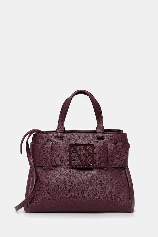 Armani Exchange torebka nie mieści A4 bordowy XW000285.AF11902.