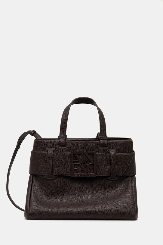 Armani Exchange torebka nie mieści A4 brązowy XW000285.AF11902.