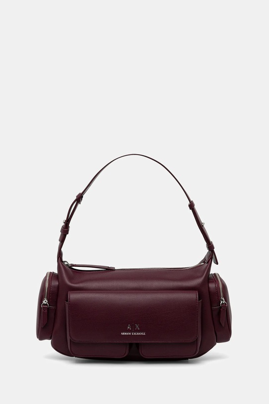 Armani Exchange torebka nie mieści A4 bordowy XW000404.AF12589.