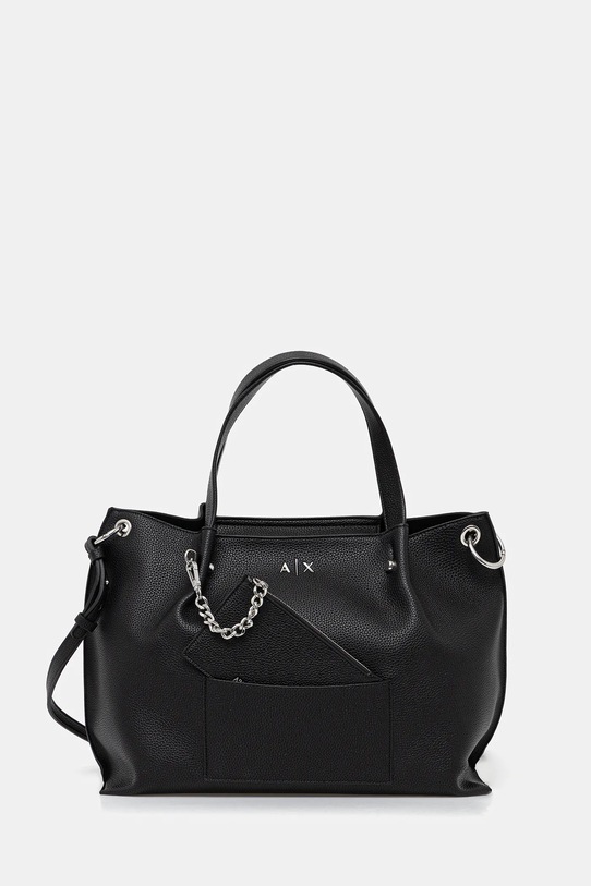 Armani Exchange torebka mieści A4 czarny XW001211.AF15625