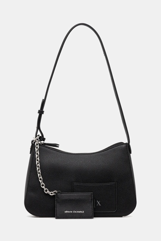 Armani Exchange torebka nadruk czarny XW001213.AF15625