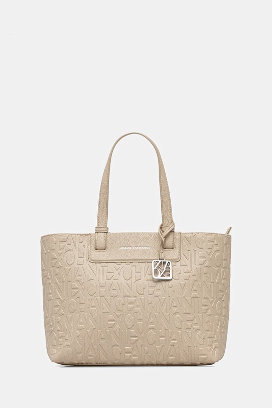 Armani Exchange torebka mieści A4 beżowy XW001481.AF15774
