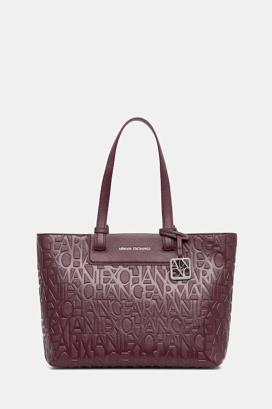 Armani Exchange poșetă uni burgundia XW001481.AF15774