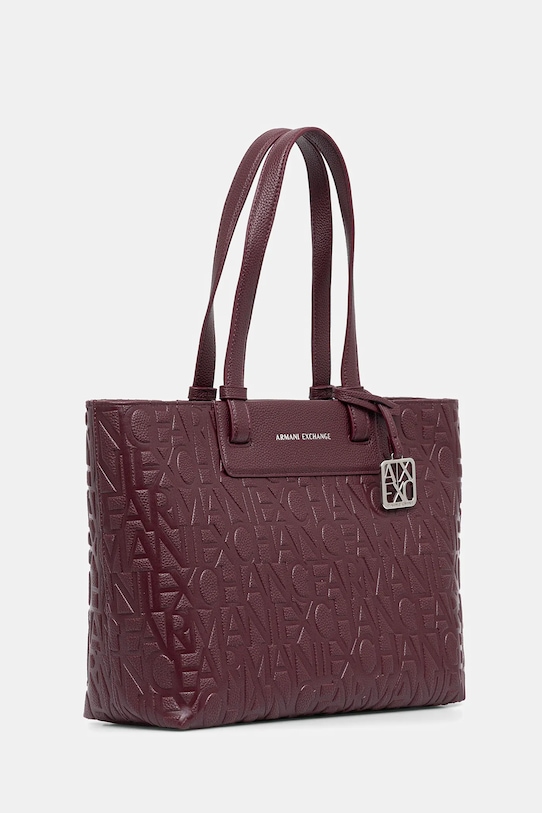 Armani Exchange poșetă XW001481.AF15774 burgundia AW25