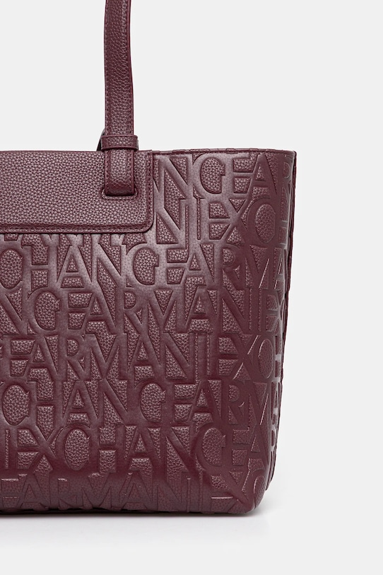 Accesorii Armani Exchange poșetă XW001481.AF15774 burgundia