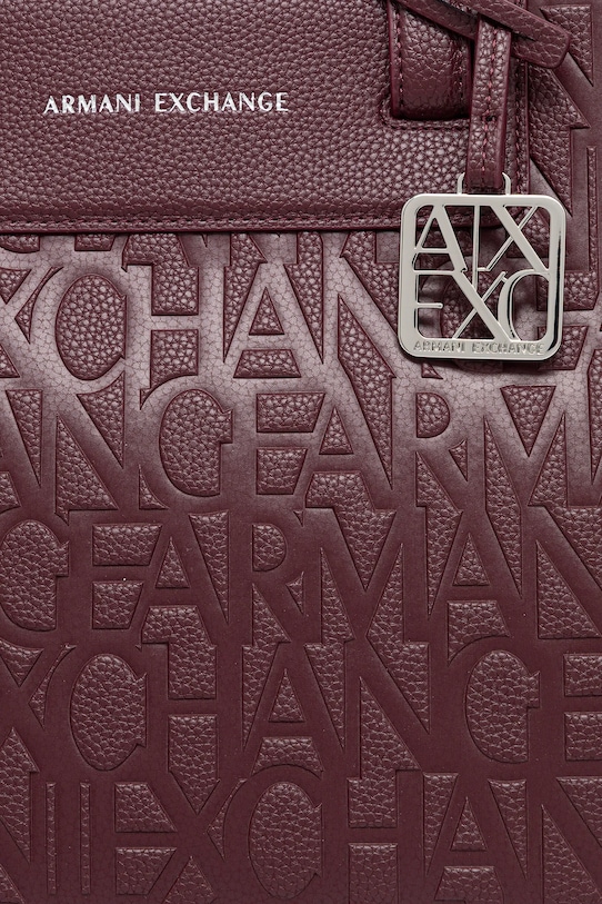 Armani Exchange poșetă burgundia XW001481.AF15774