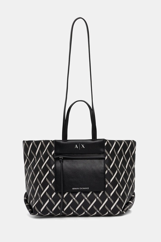 Armani Exchange torebka mieści A4 czarny XW001538.AF17255
