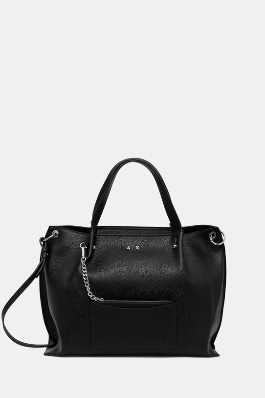Armani Exchange torebka skóra licowa czarny XW001570.AF15625