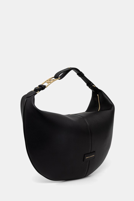 Armani Exchange torebka damska z imitacji skóry XW001573.AF15632 czarny SS26