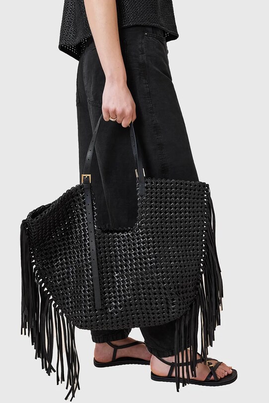Kožená kabelka AllSaints ARA W378XC