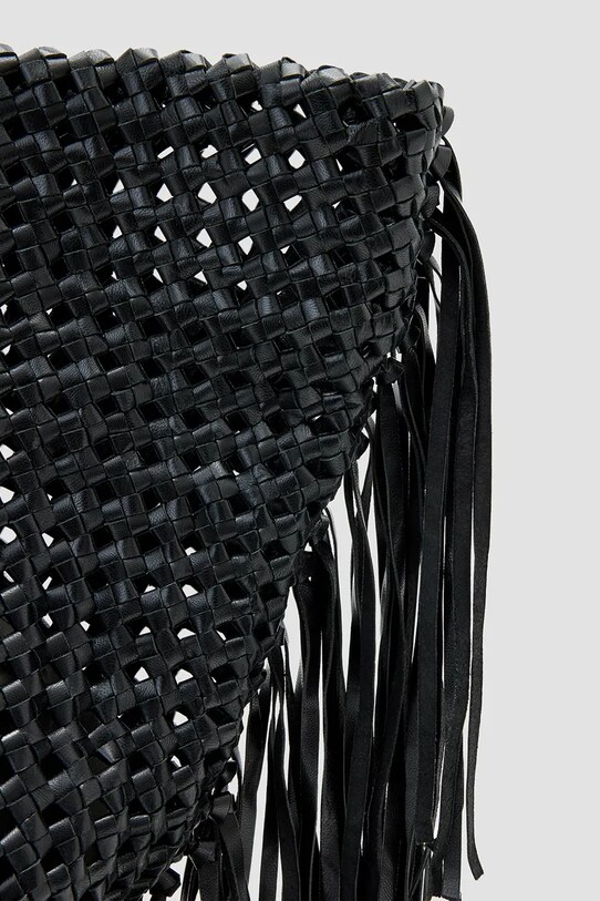 AllSaints torebka skórzana ARA W378XC czarny