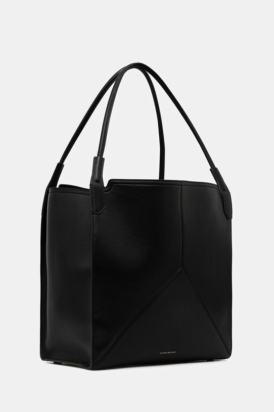 Kožená kabelka Victoria Beckham B325AAC006633A černá AW25