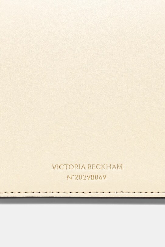 Αξεσουάρ Δερμάτινη τσάντα Victoria Beckham B325AAC006641A μπεζ