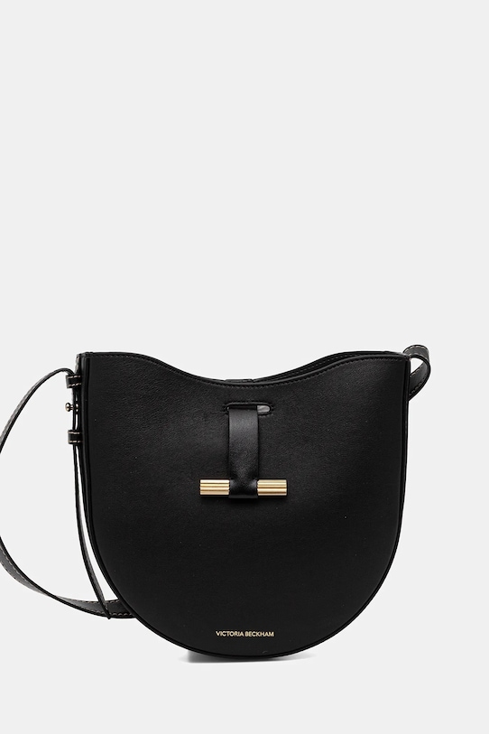 Kožená kabelka Victoria Beckham přírodní kůže černá B325AAC006645A