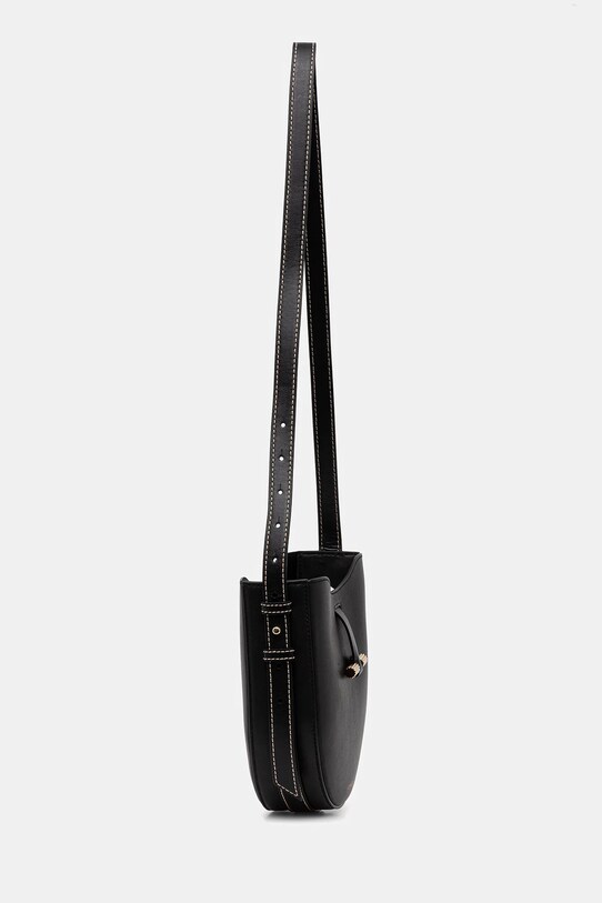 Victoria Beckham torebka skórzana B325AAC006645A czarny AW25