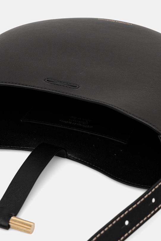 Kožená kabelka Victoria Beckham B325AAC006645A černá