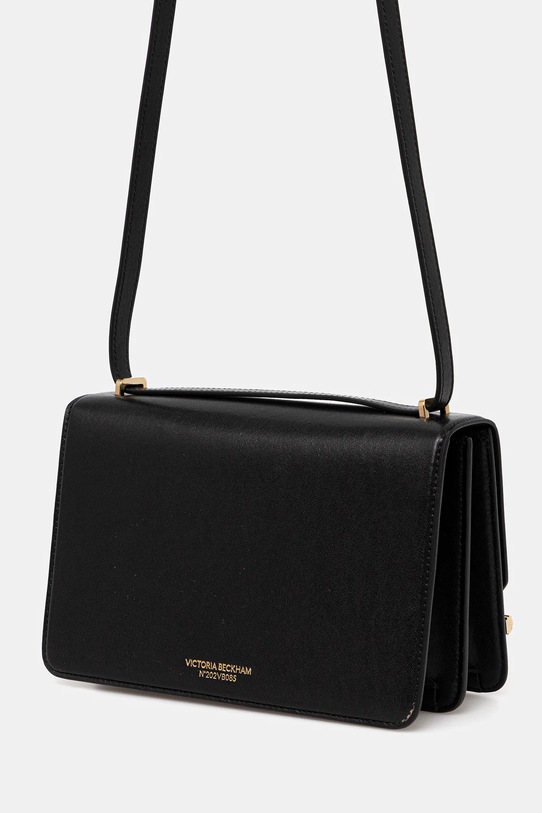 Akcesoria Victoria Beckham torebka skórzana B325AAC006648A czarny