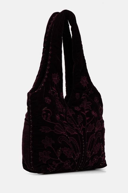 Hoss Intropia torebka welurowa 2052028 bordowy AW25