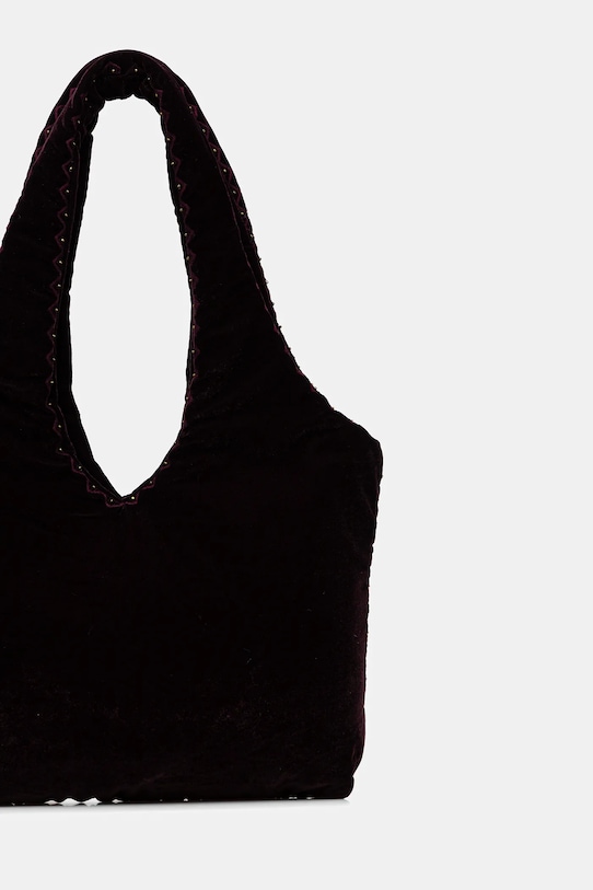 Akcesoria Hoss Intropia torebka welurowa 2052028 bordowy