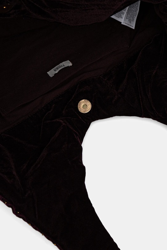 Hoss Intropia torebka welurowa bordowy 2052028