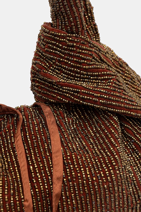 Hoss Intropia geantă de bumbac maro 2052040