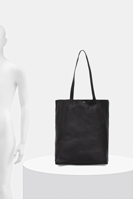A.P.C. torebka skórzana cabas maiko PXCBC.M61500